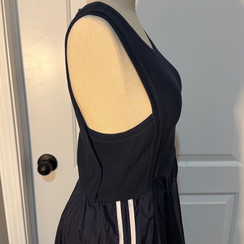 Daily Practice Bowline Midi Navy Sleeveless Dress Small Sold Out Anthropologie - Picture 7 of 13